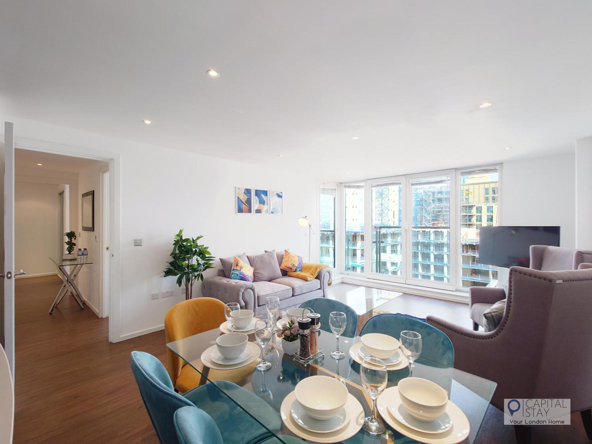 Deluxe Two Bed Apartment By London Excel & O2 Экстерьер фото