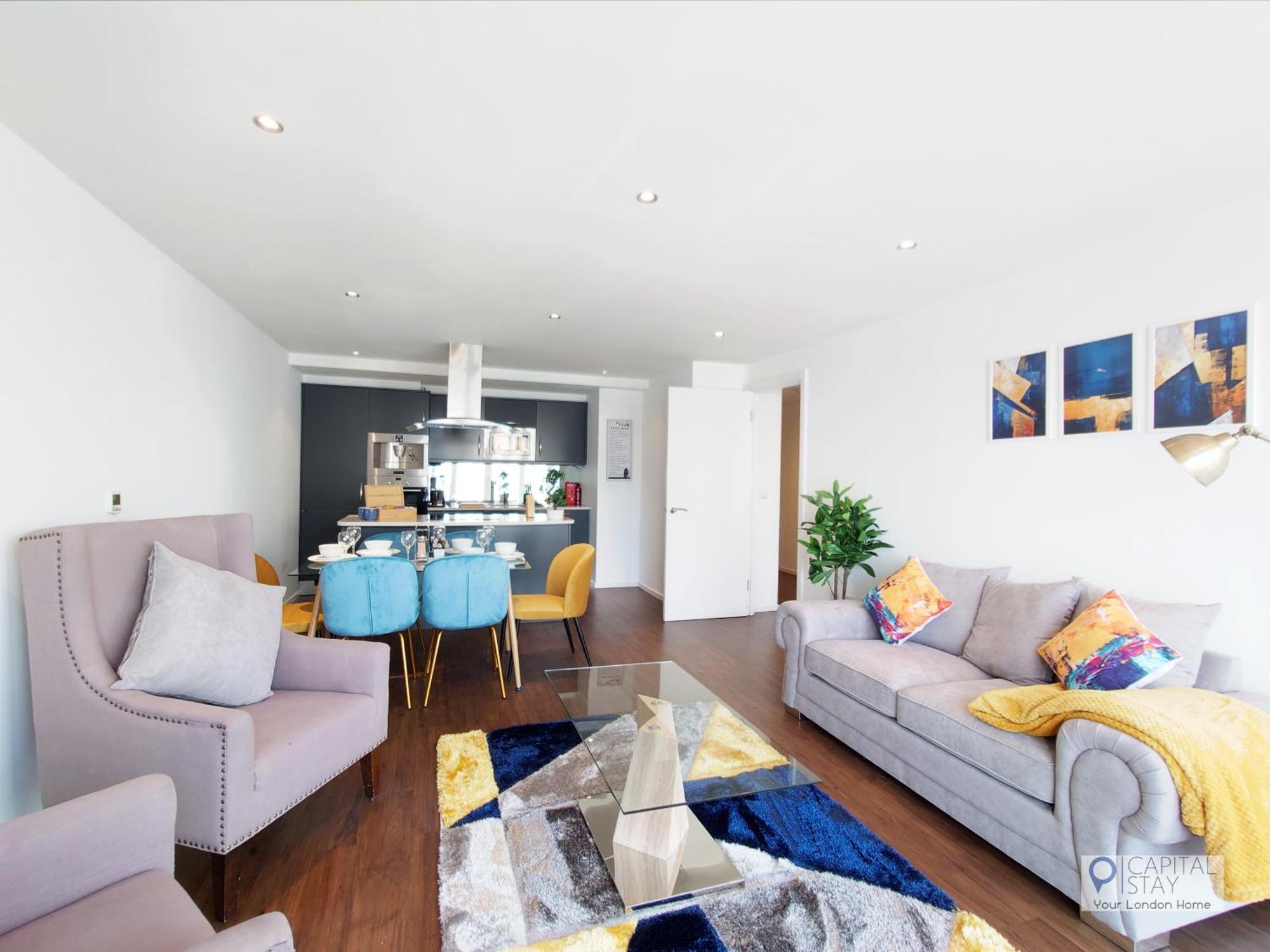 Deluxe Two Bed Apartment By London Excel & O2 Экстерьер фото